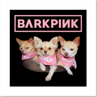 BarkPink Name Bandana Posters and Art